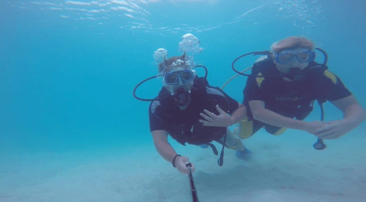 Scuba Diving near Playa del Carmen Mexico