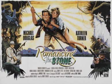 travel movies romancing the stone