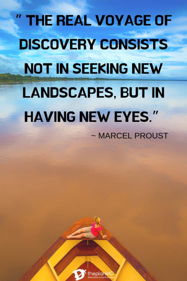 Classic travel quotes by marcel proust