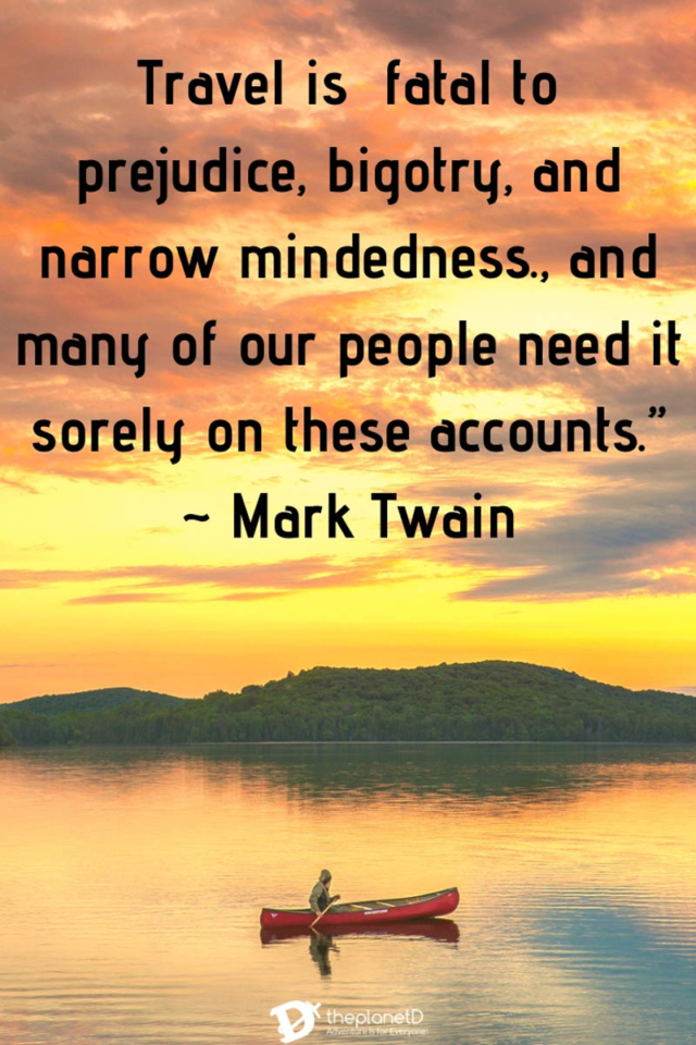 Mark twain traveling Quotes