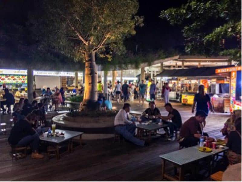 singapore travel outdoor dining