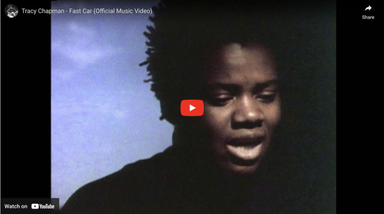 best travel songs tracy chapman fast cars