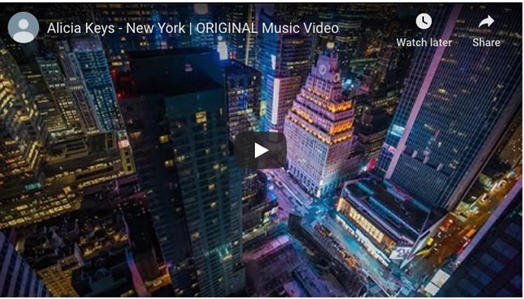 inspiring songs for travel | New York