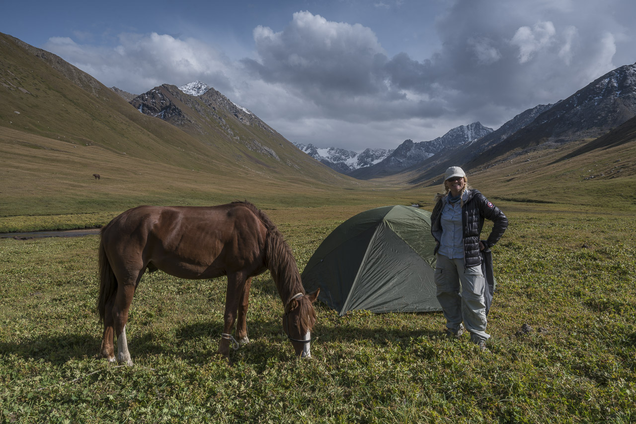 kyrgyzstan trekking tent