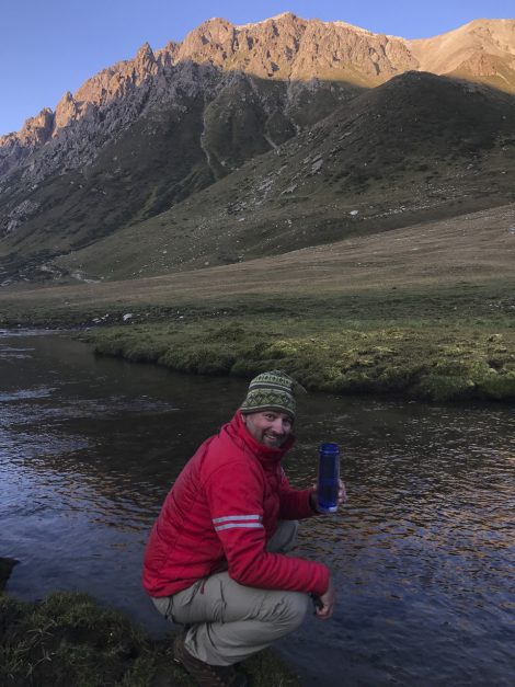 Kyrgyzstan trekking water 