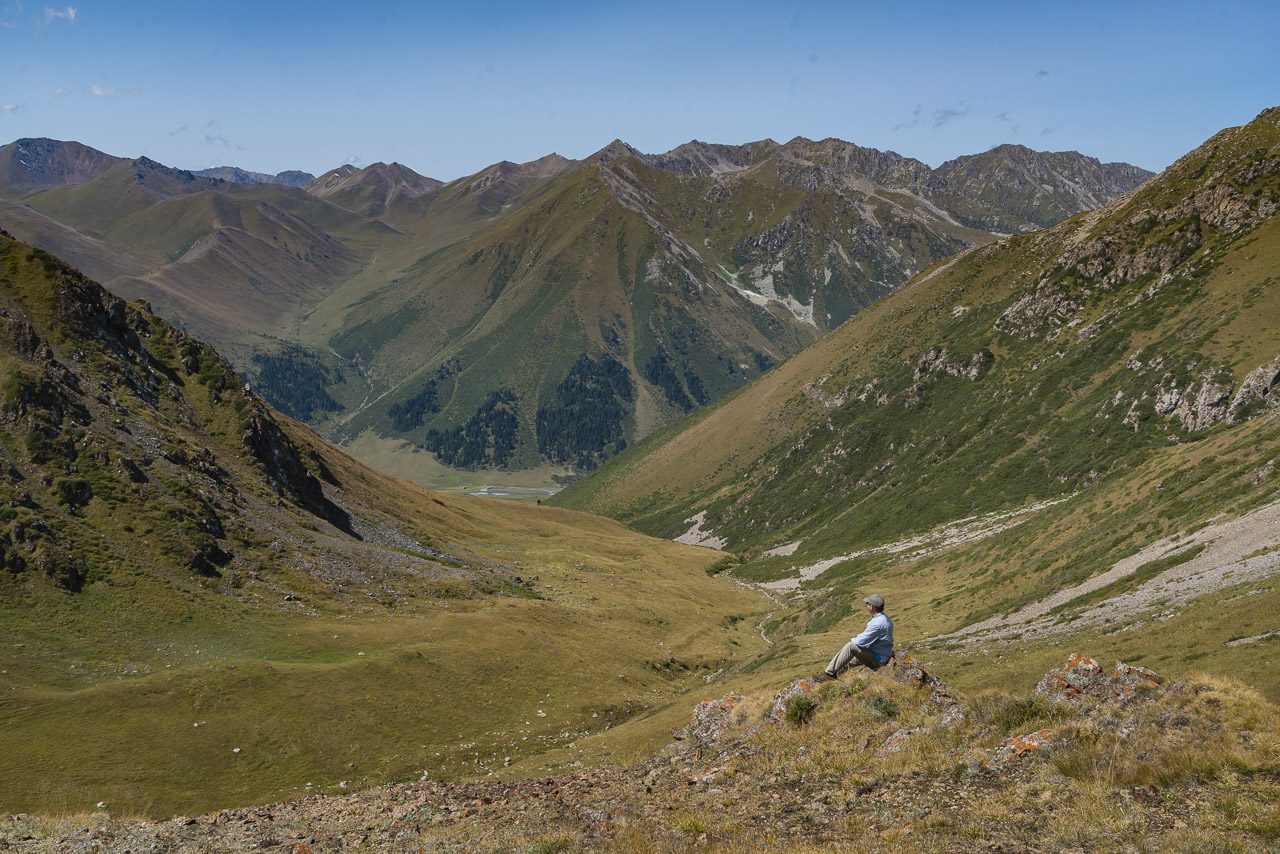 You feel like you are in the true wilderness when trekking in Kyrgyzstan