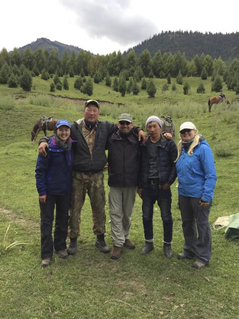 Our guides on our Kyrgyzstan Horse Trek