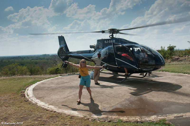 helicopter zambia