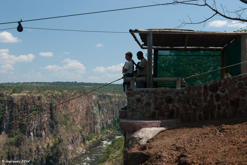 victoria falls zambia zipline