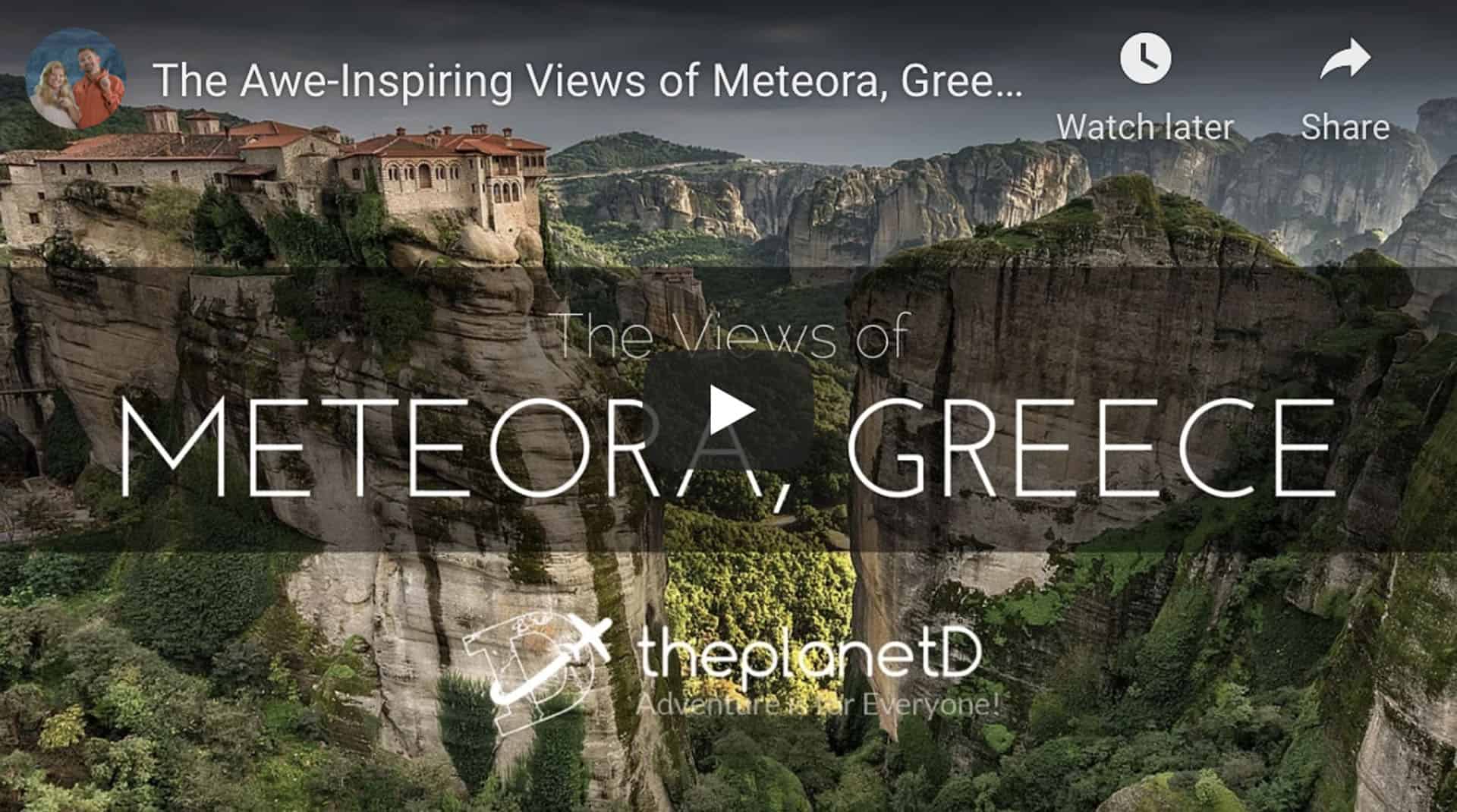 hiking through meteora greece monasteries