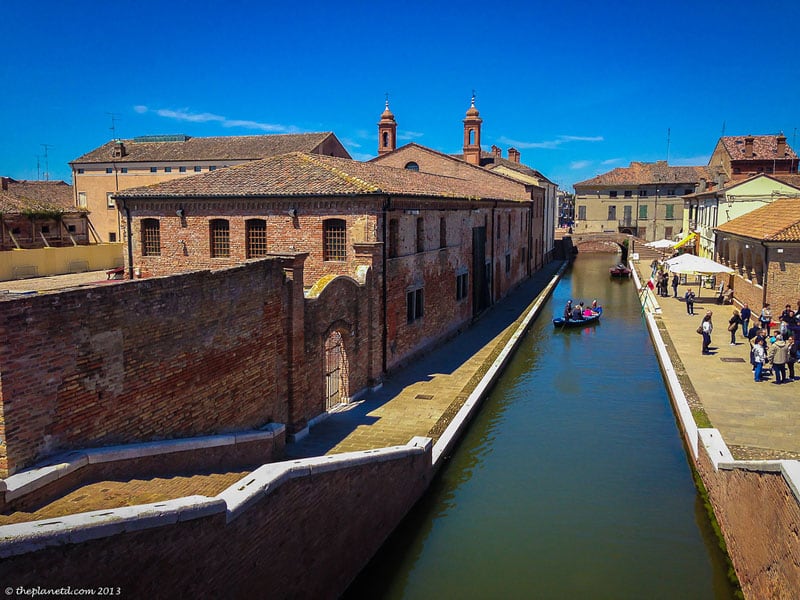 what to see in bologna italy | commachio canals