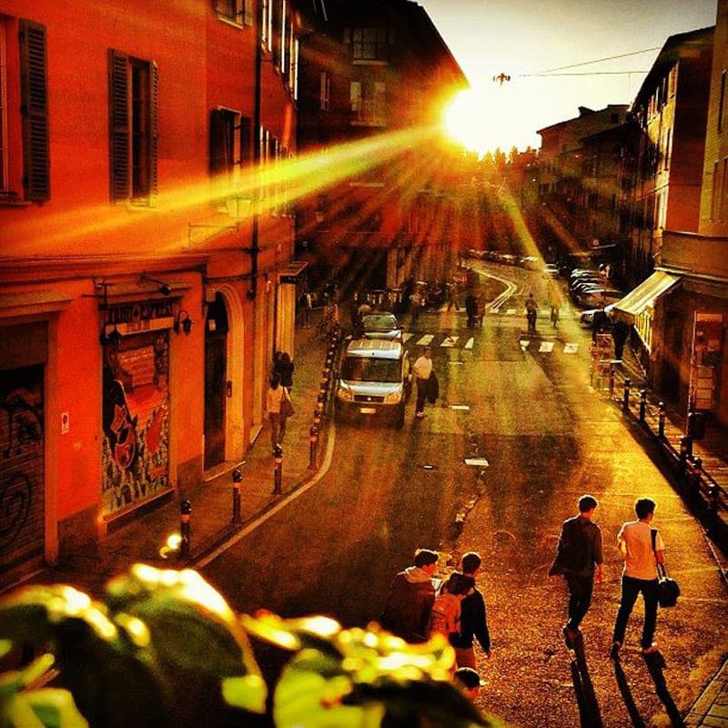 visit emilia romagna sunset