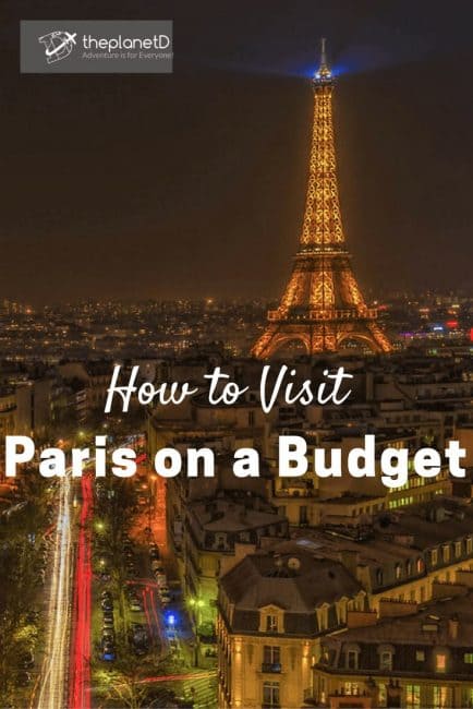 how visit paris on a budget