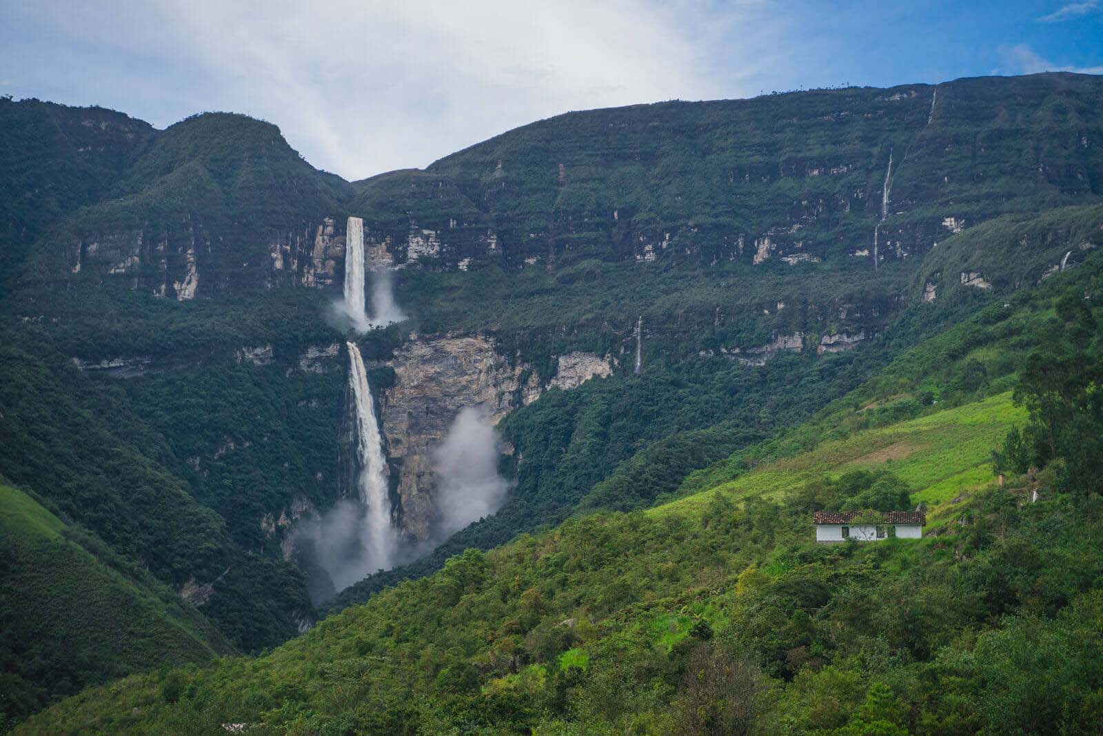 visit peru Gocta Waterfalls,