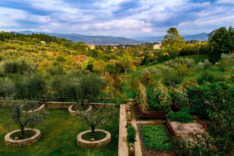 tuscany tours cooking class view