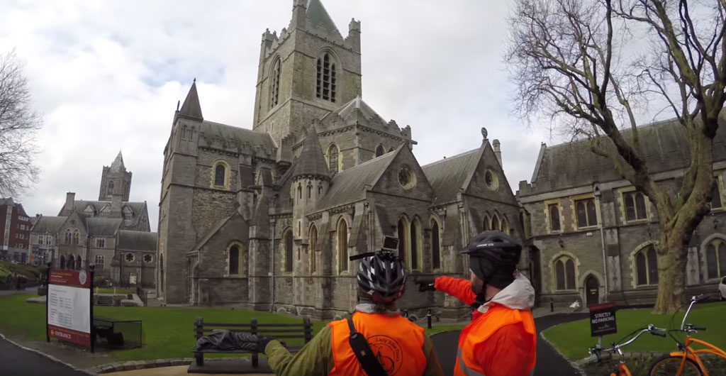 what to see in dublin st patrick's cathedral by lazy bike