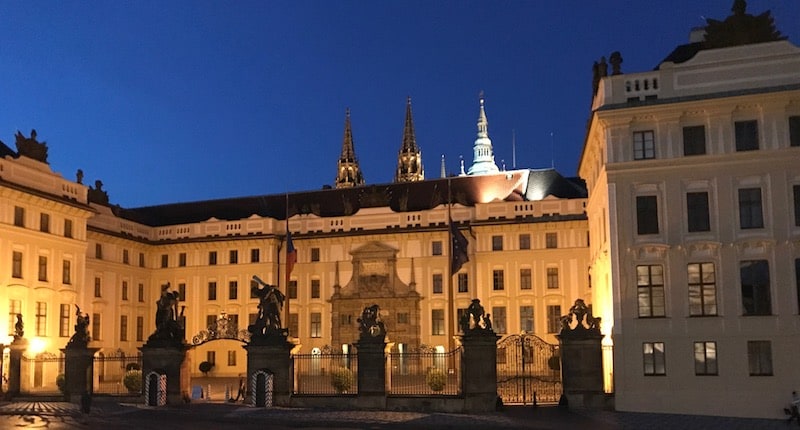 what to do in Prague in 3 days - Presidential Palace Entrance