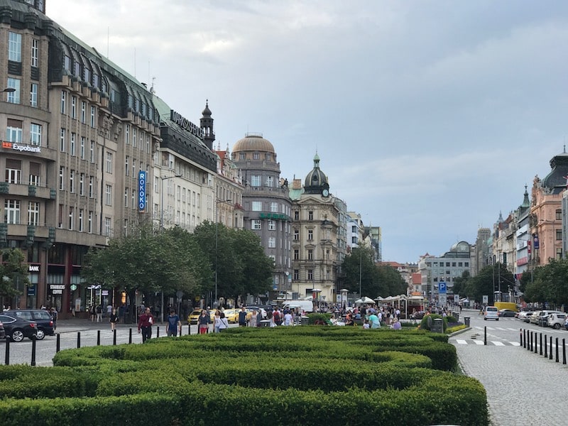 what to do in Prague - Wenceslas Square