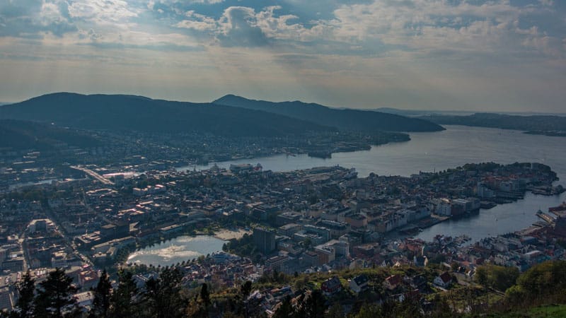 wat te zien in Bergen uitzicht