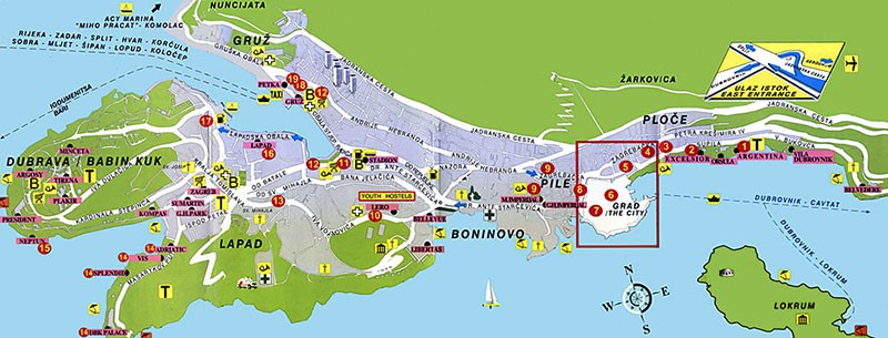 Where to stay in Dubrovnik neighbourhoods
