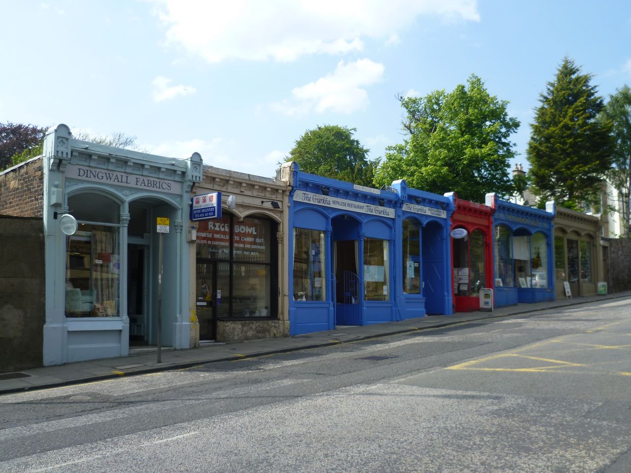 Quirky Morningside shops