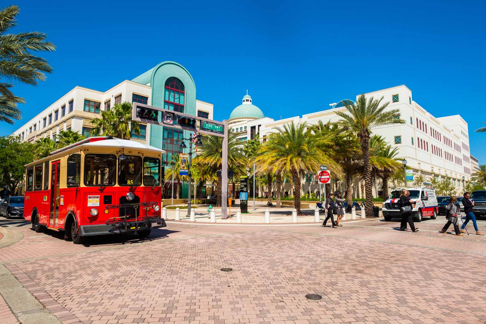 florida trolley downtown palm beach