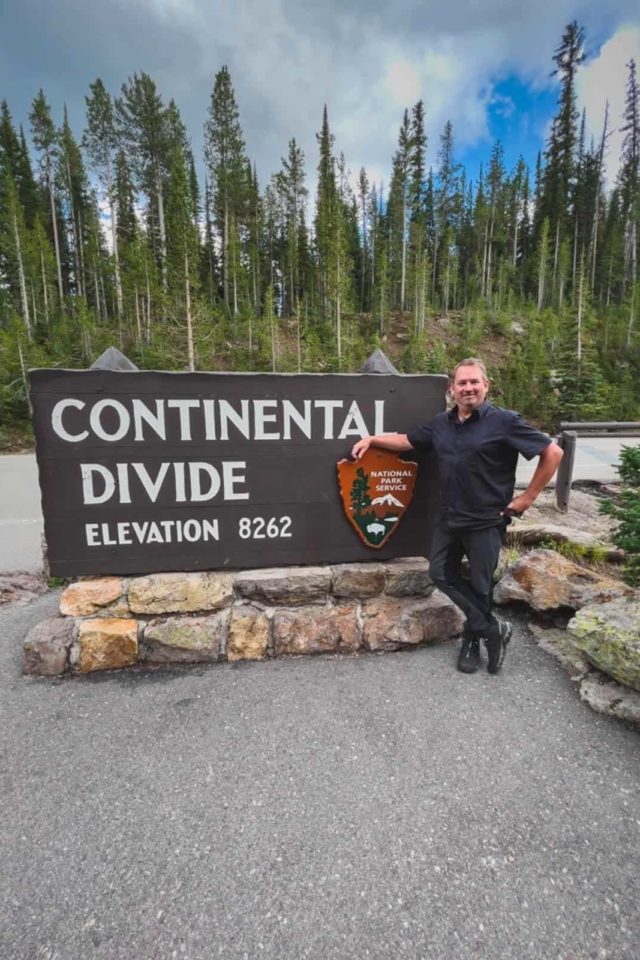 yellowstone national park accommodations guide Dave at Continental Divide
