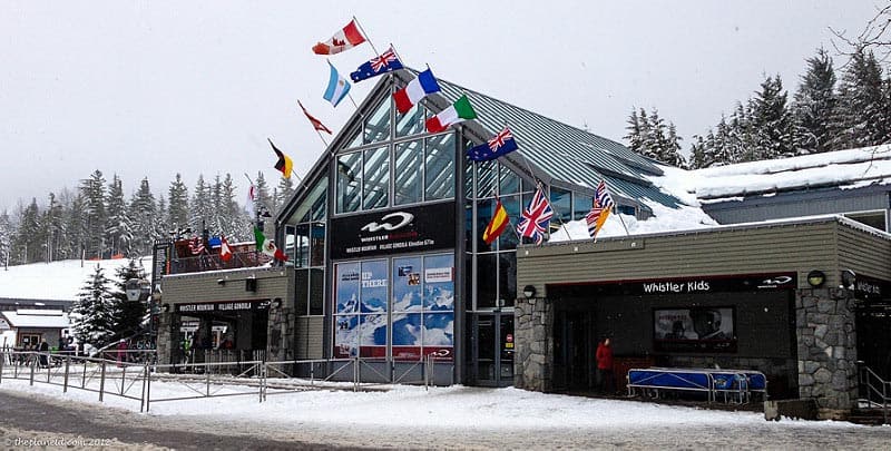 whistler snowboarding