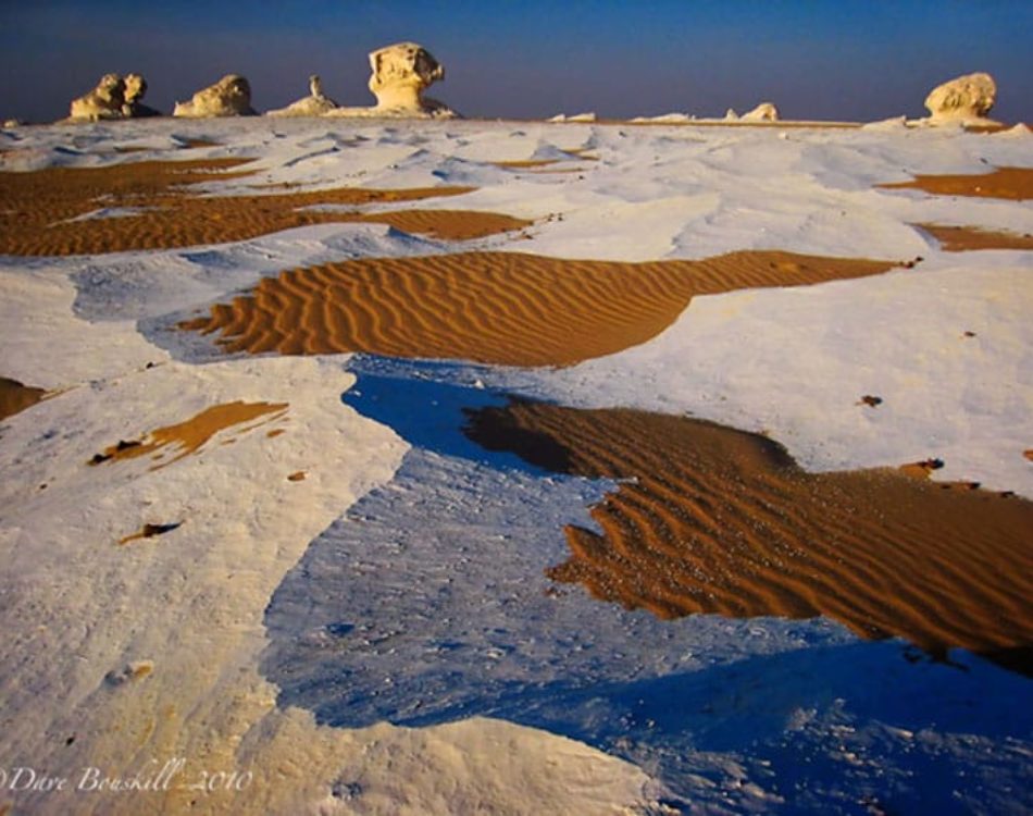 The Lunar Landscape of Egypt’s White Desert