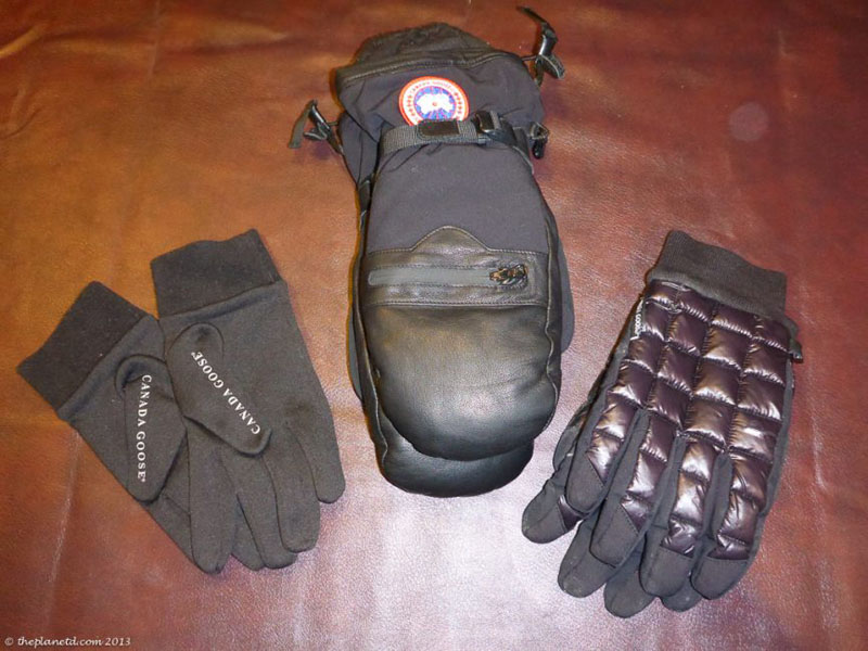 gloves winter packing