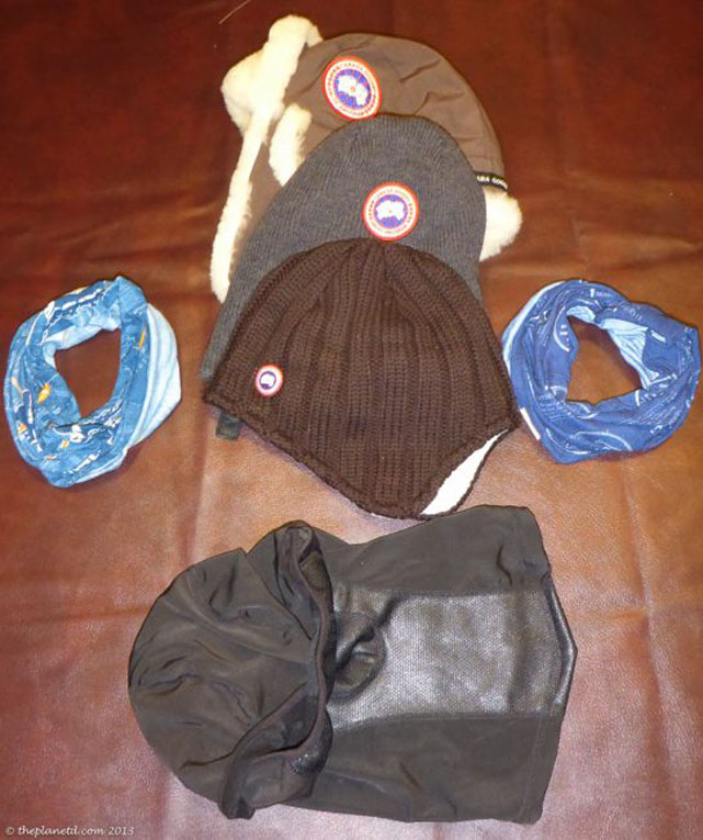 hat winter packing