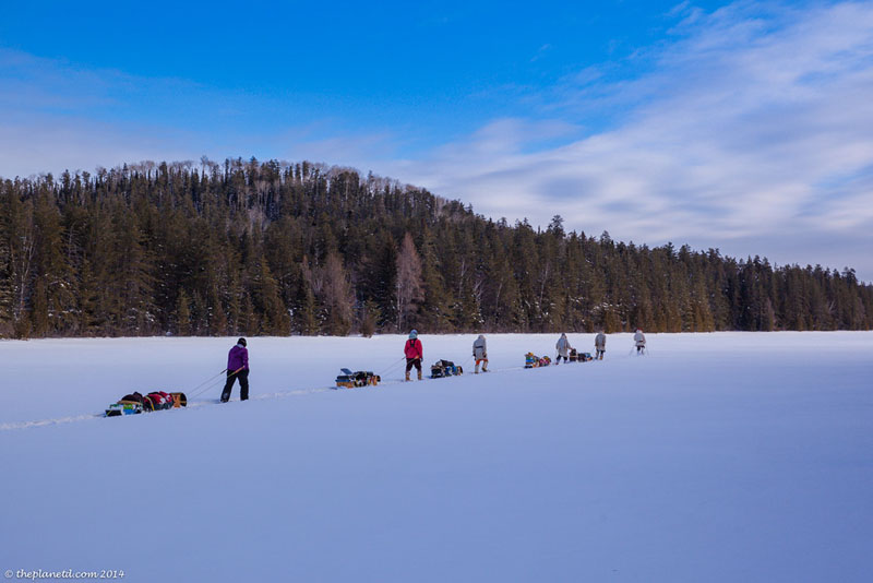 winter trekking tips group