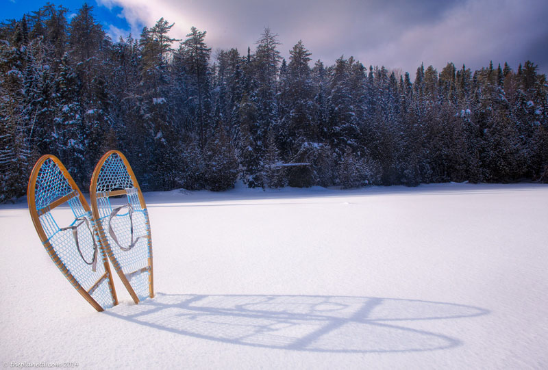 winter trekking tips snowshoes