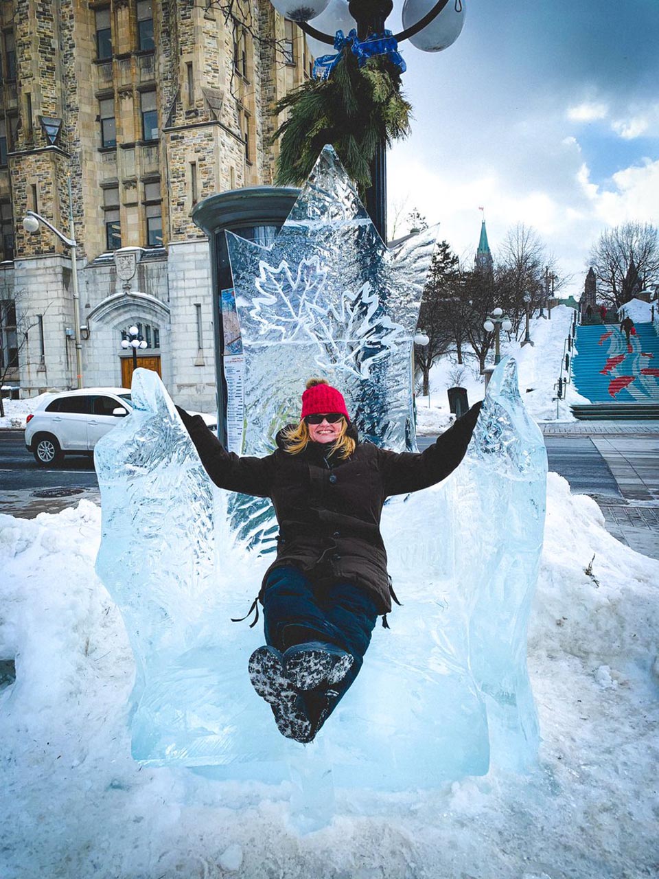 ice sculpture winterlude