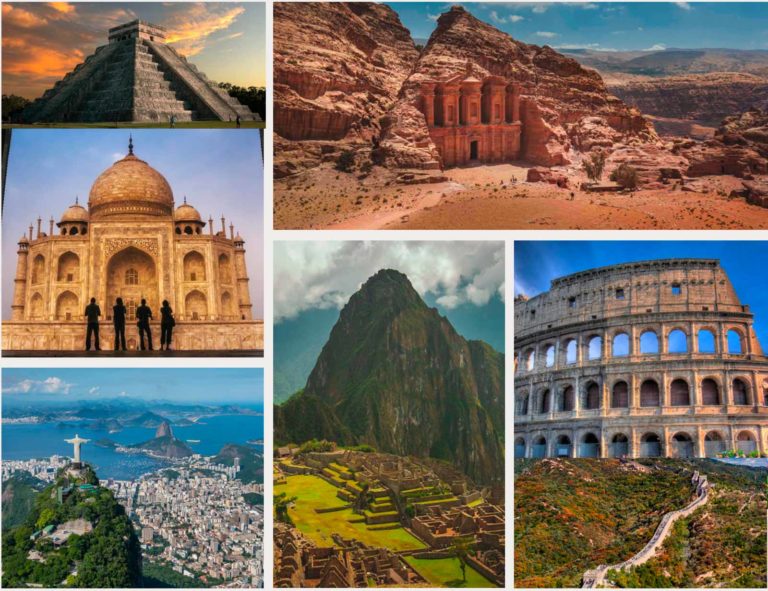 7 Wonders of the World - The New, The Natural and The Ancient