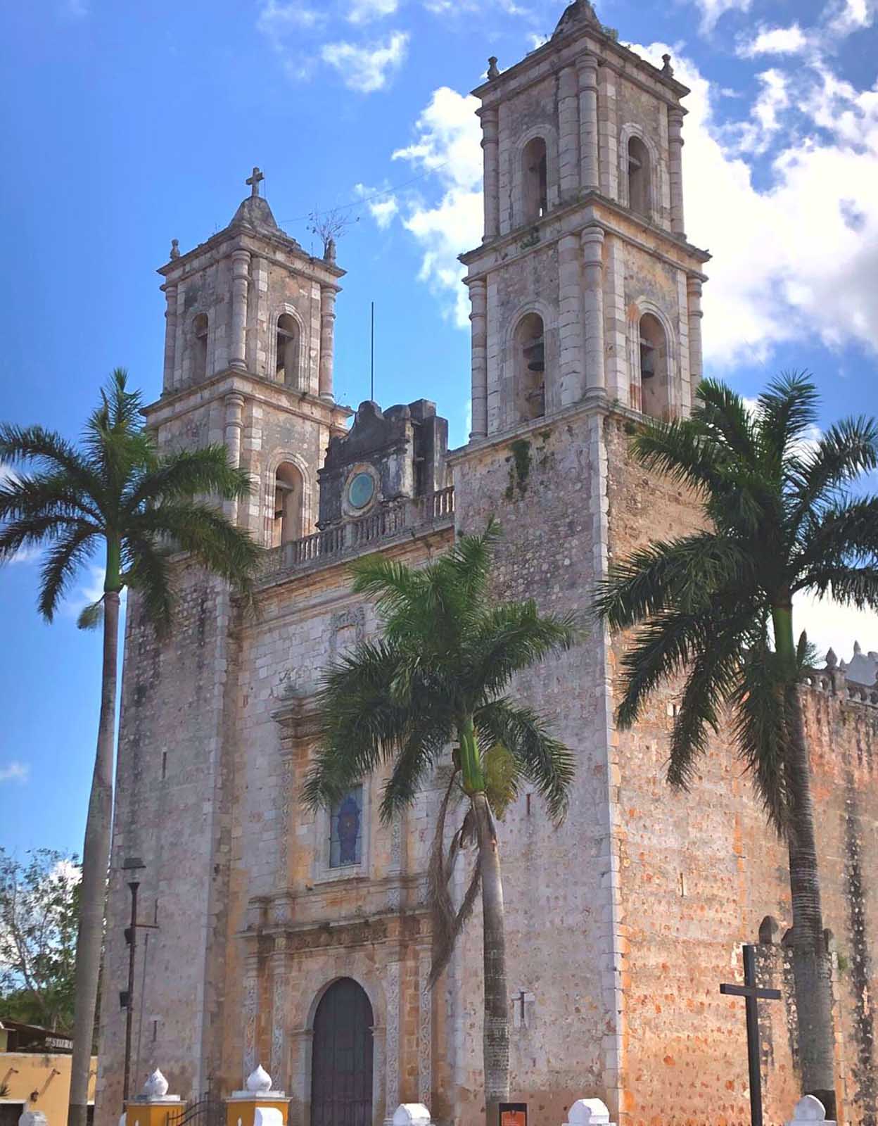 yucatan road trip itinerary valladoolid cathedral